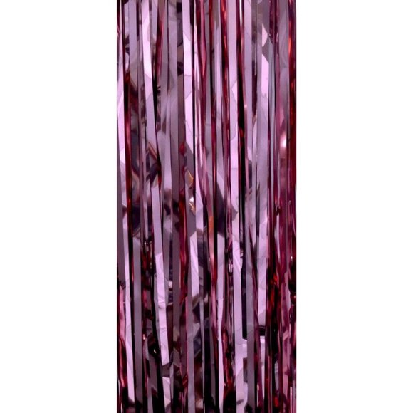 2 Pack Tinsel Foil Curtain for Photo Booth, Birthd - Picture 2 of 3